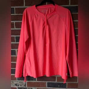 Free Country Coral Long Sleeve Top